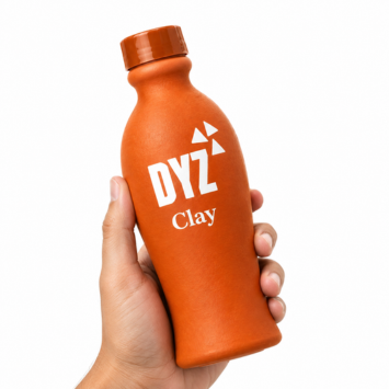 Clay Water Bottle - DYZ Clay Natural Handcrafted | Pure Earthenware