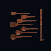 7 PCs wooden Spoon Set