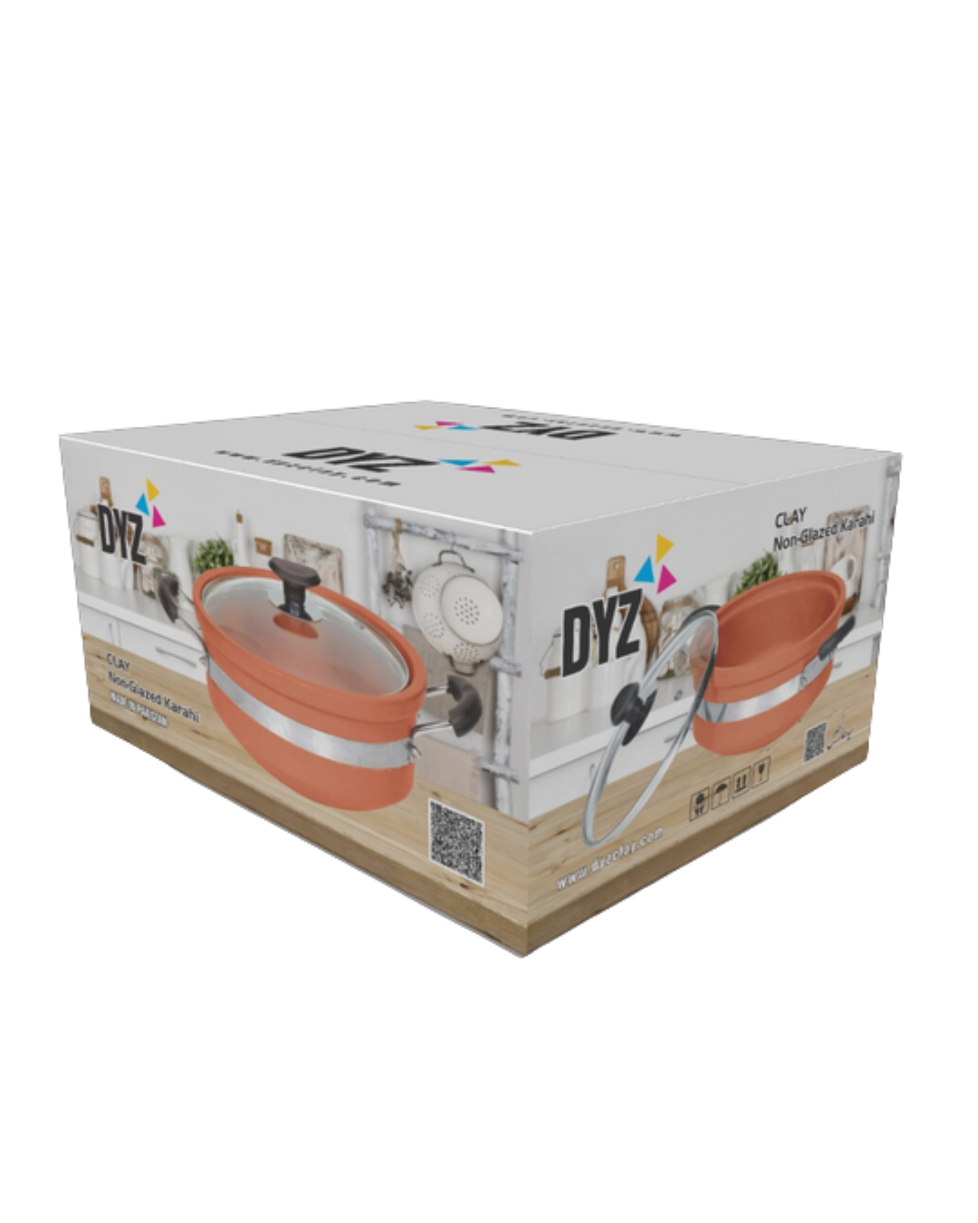 Non-Glazed Clay Karahi