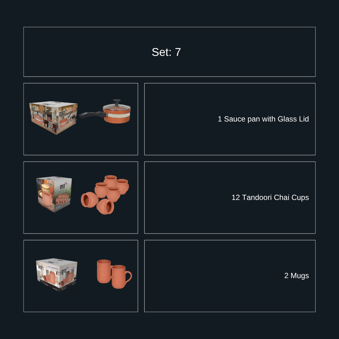 Set 7-Chai Lovers Clay Set