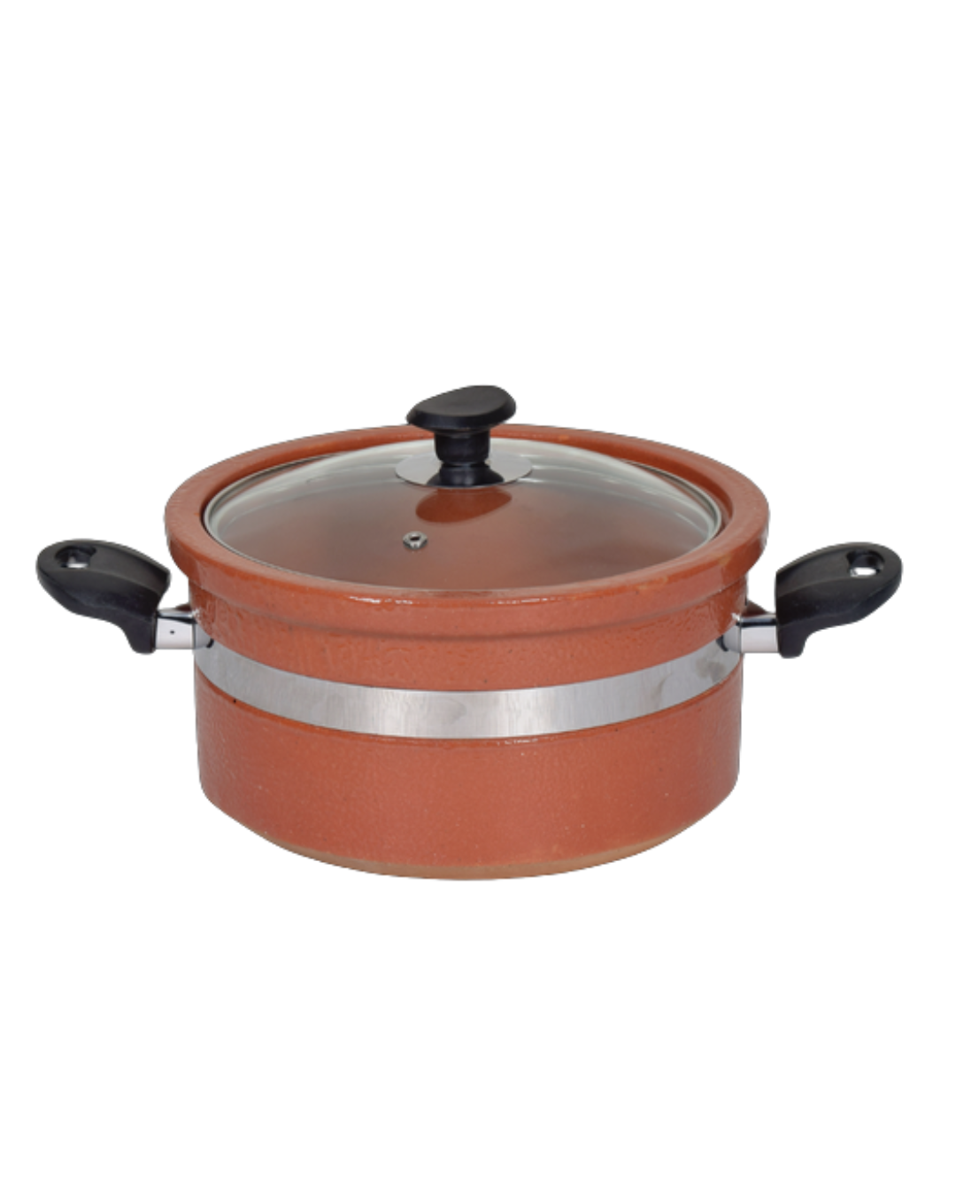 Flat Glazed Clay Handi