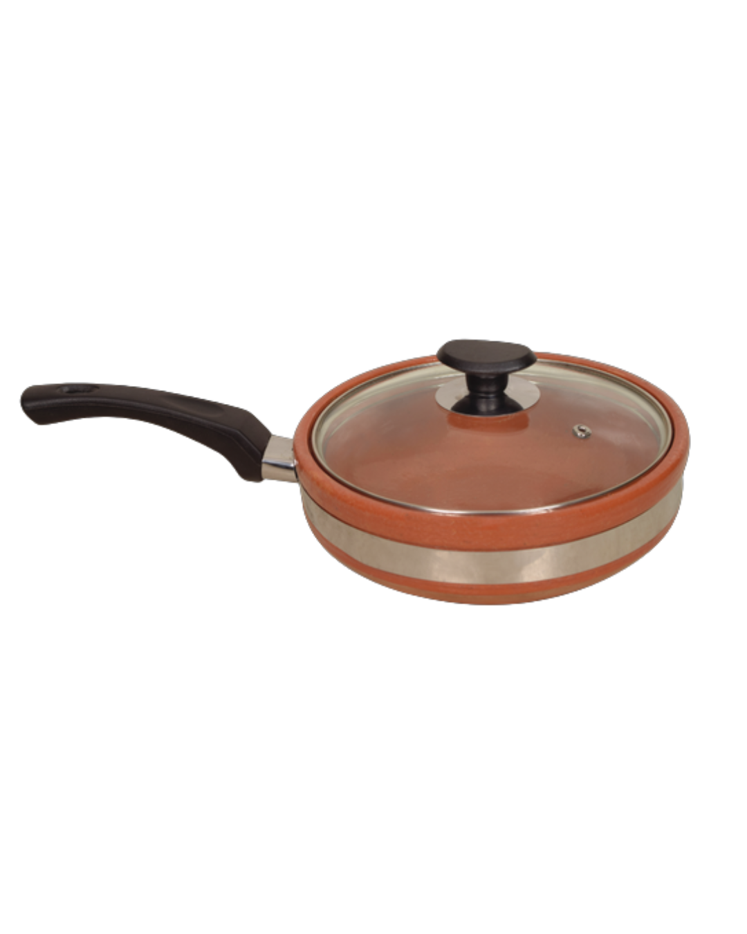 Glazed Clay Fry Pan