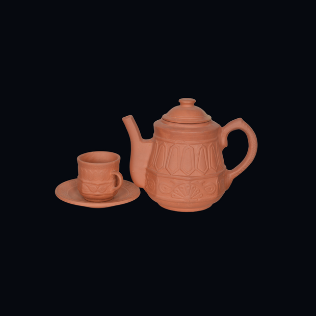 Clay Tea Set