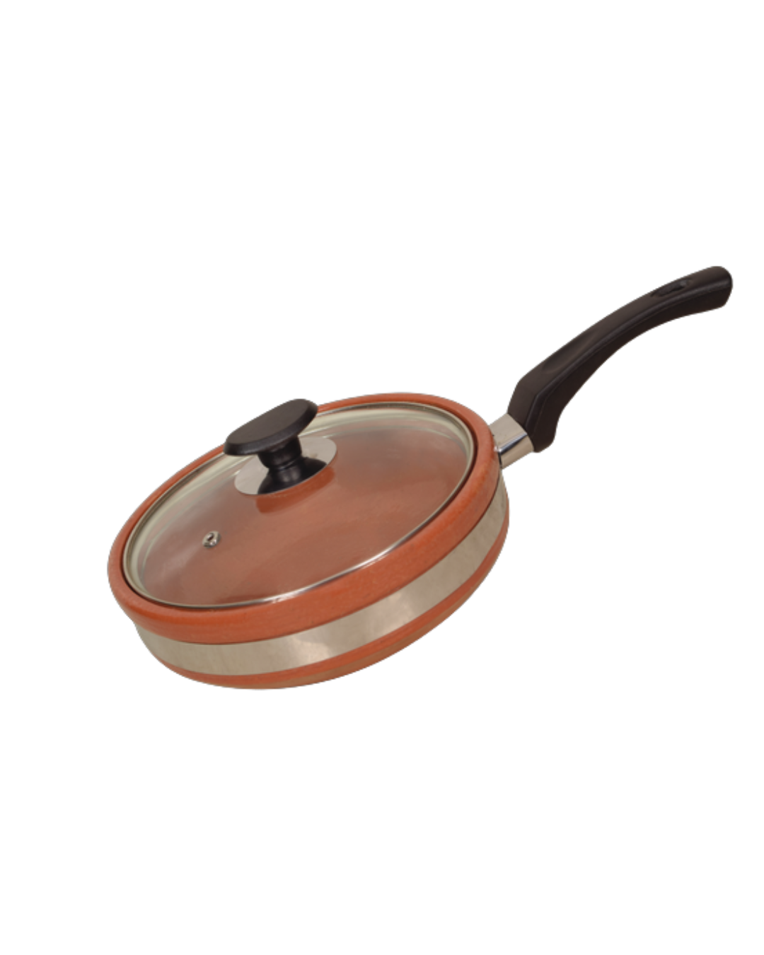 Glazed Clay Fry Pan