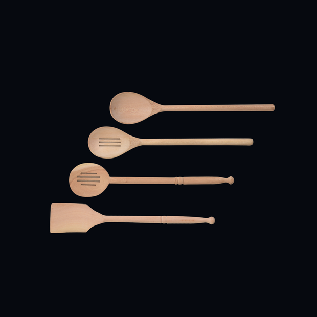 4 PCs Wooden Spoon Set