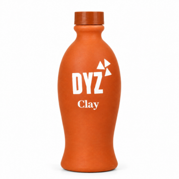 Clay Water Bottle - DYZ Clay Natural Handcrafted | Pure Earthenware