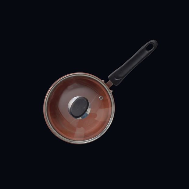 Glazed Clay Saucepan