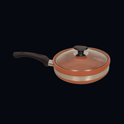 Glazed Clay Fry Pan