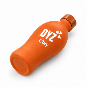 Clay Water Bottle - DYZ Clay Natural Handcrafted | Pure Earthenware