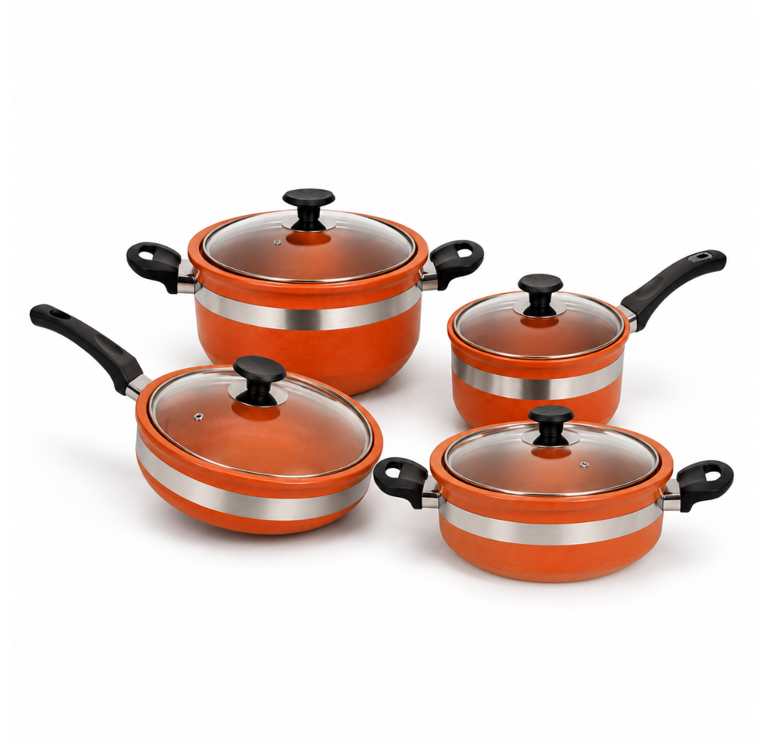 Gold cooking set