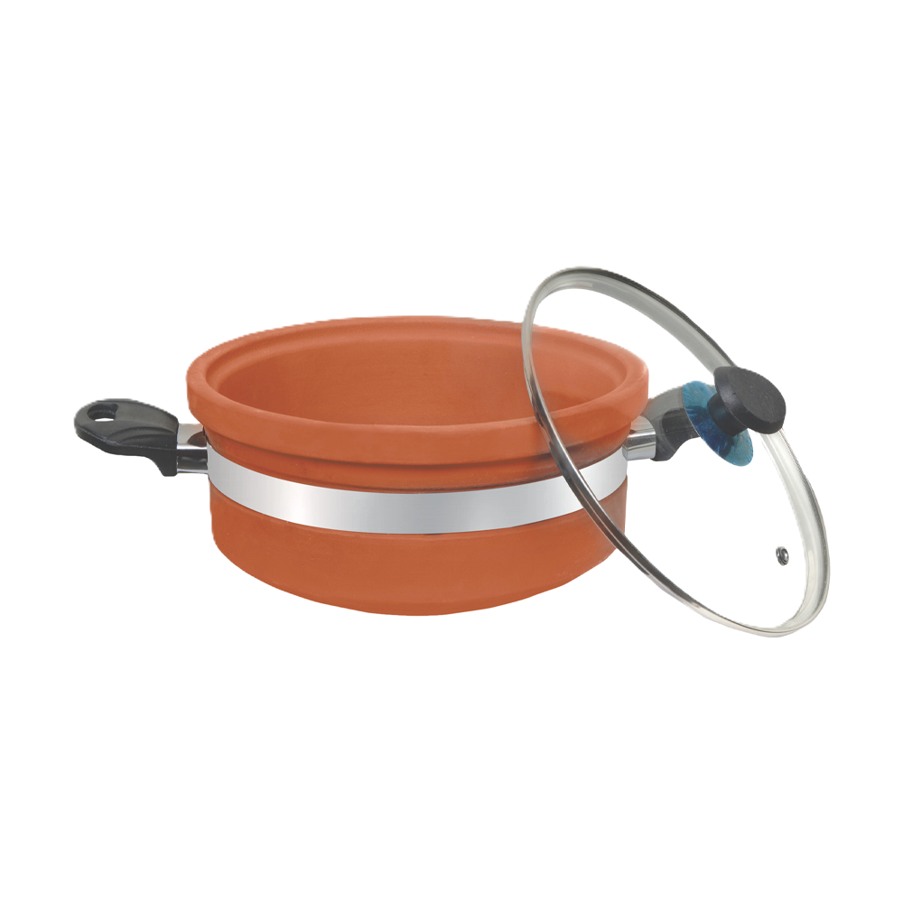 Non-Glazed Clay Karahi