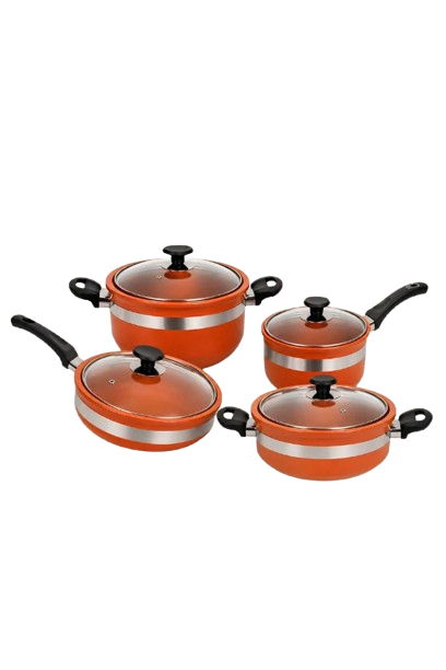 Gold cooking set
