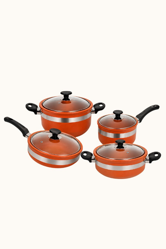 Gold cooking set