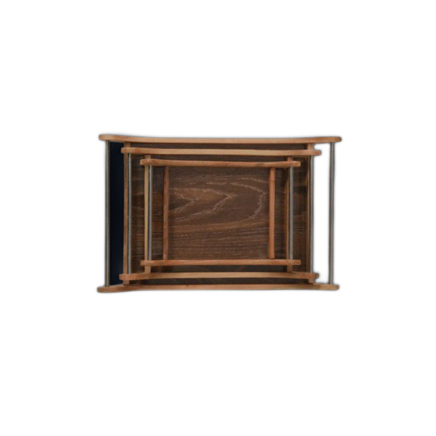Wooden Serving Tray Set